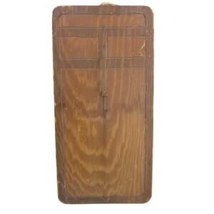 Vintage Wood Piece with Pointed Hook Key Holder early 1900's